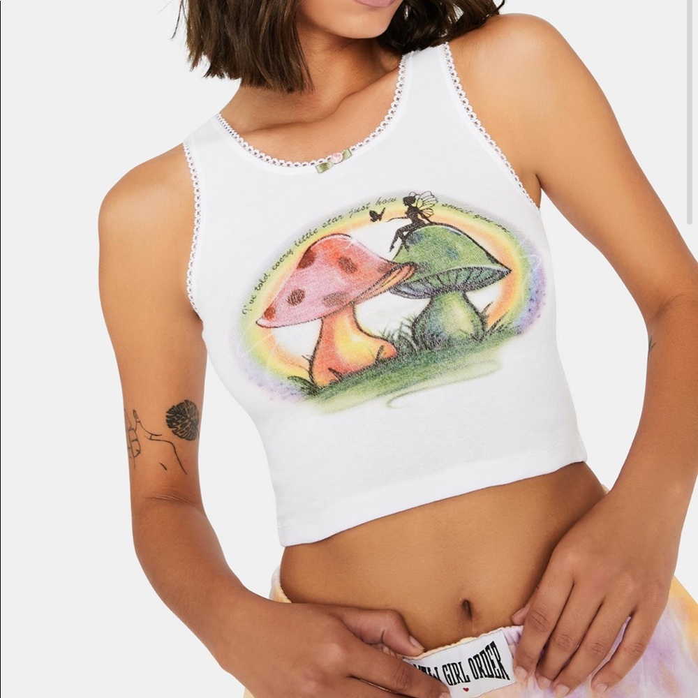 mushroom 00s shirt